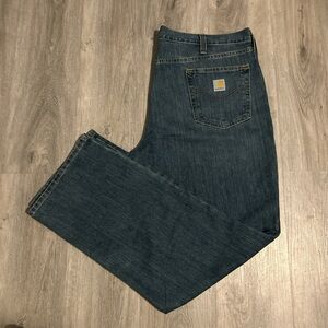 Carhartt Blue Relaxed Jeans with Durable Design